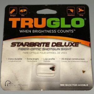 TRUGLO STARBRITE DELUXE FIBER OPTIC SHOTGUN SIGHT