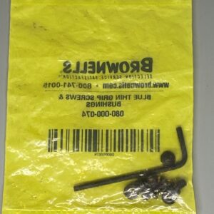 Blued Thin Grip screws & Bushings